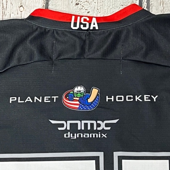 Planet Hockey Club Sports Mens Graphic Hockey Sweater Uniform Ice Hockey - Picture 5 of 7